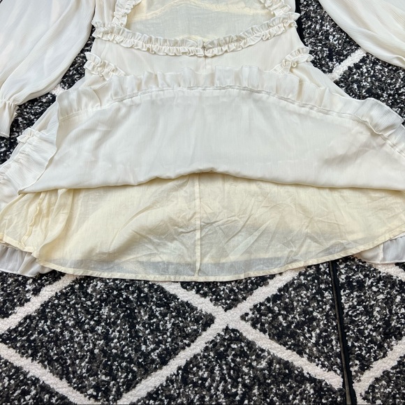 Deep V-neck Fit&Flare Dress (NWOT) Meduim - Picture 11 of 12